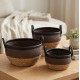 Straw Basket Set 3 Pcs